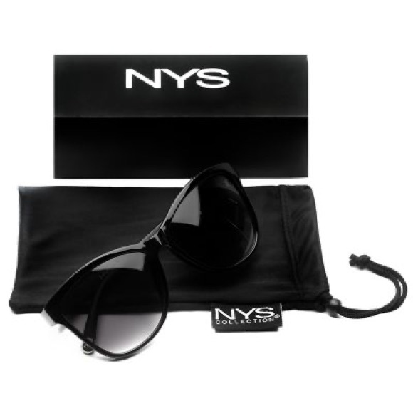 NYS Collection Accessories - NYS COLLECTION Clarkson Avenue Sunglasses
Black